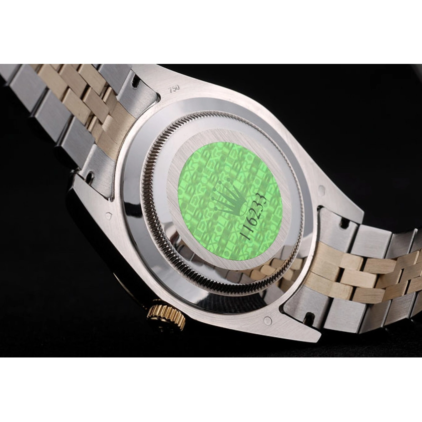 AAA Replica Watches Gold Steel 41978 Rolex Ribbed Goldish DateJust Dial Stainless Bezel 0608